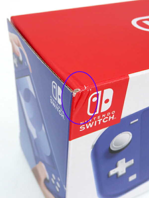 Nintendo】【訳あり未使用品】任天堂『Nintendo Switch Lite ブルー