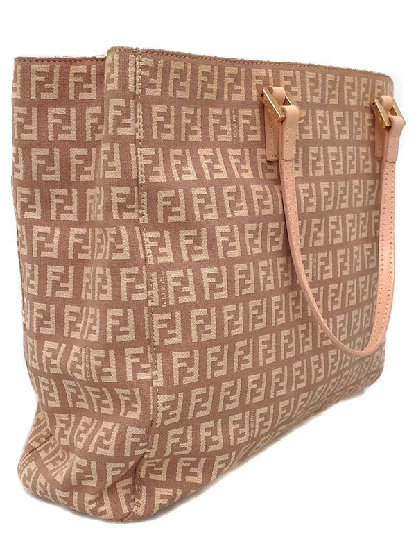 FENDI】フェンディ『ズッキーノ柄 ハンドバッグ』8BH133 レディース 1
