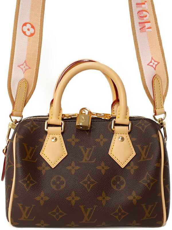 LOUIS VUITTON】ルイヴィトン『モノグラム スピーディ バンドリエール