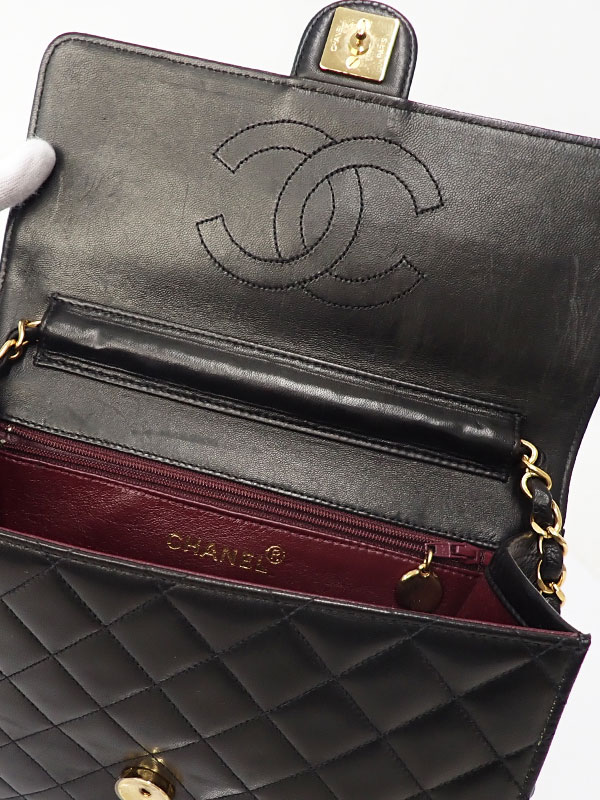 CHANEL】シャネル『マトラッセ チェーンショルダーバッグ』レディース