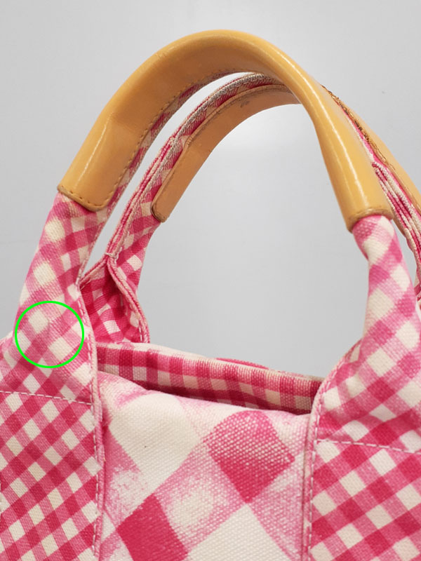 CHANEL】シャネル『クルーズライン ギンガムチェック ハンドバッグ