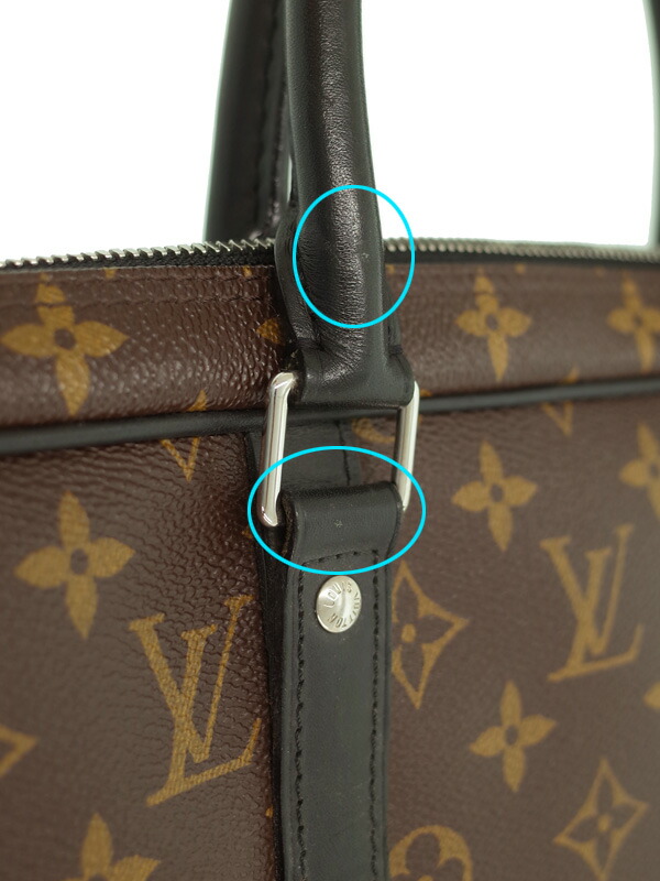 LOUIS VUITTON】ルイヴィトン『モノグラム マカサー PDV ポルト