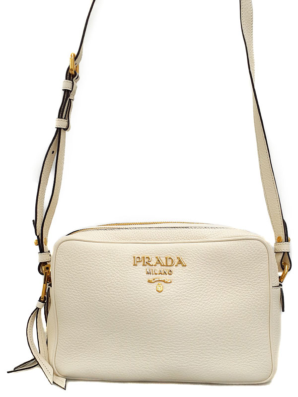 PRADA】プラダ『ヴィッテロダイノレザー ショルダーバッグ』1BH082