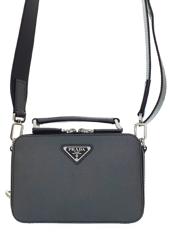 PRADA】プラダ『ブリック サフィアーノレザー バッグ』2VH070