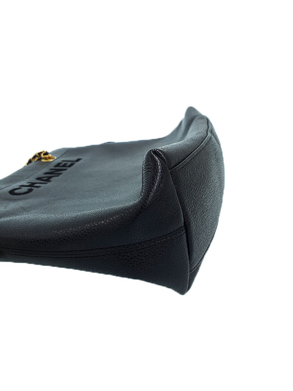 CHANEL】シャネル『ロゴ刺繍 チェーントートバッグ』レディース 1週間