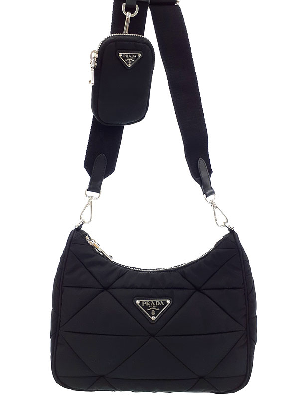 PRADA】プラダ『パデッド Re-Nylon ショルダーバッグ』1BC151