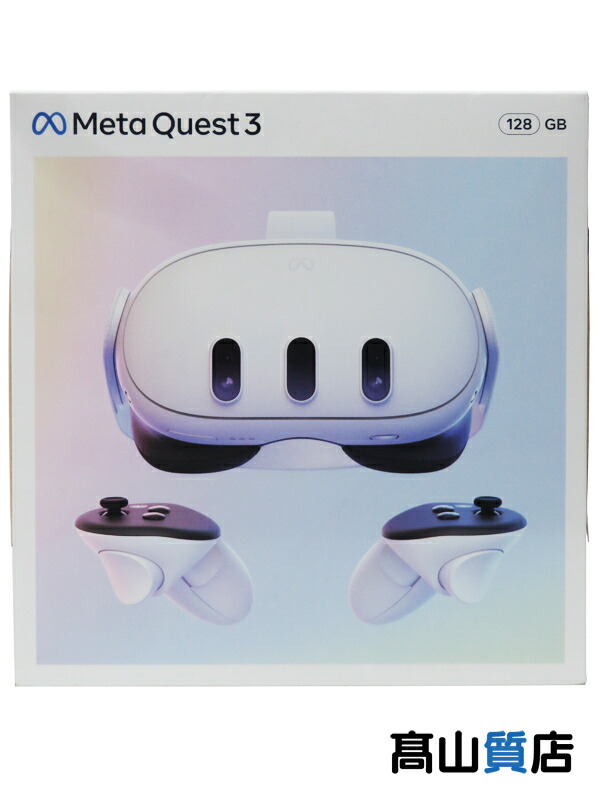 Meta】【未使用品】メタ『Meta Quest3 128GB』899-00591-01 VRヘッド