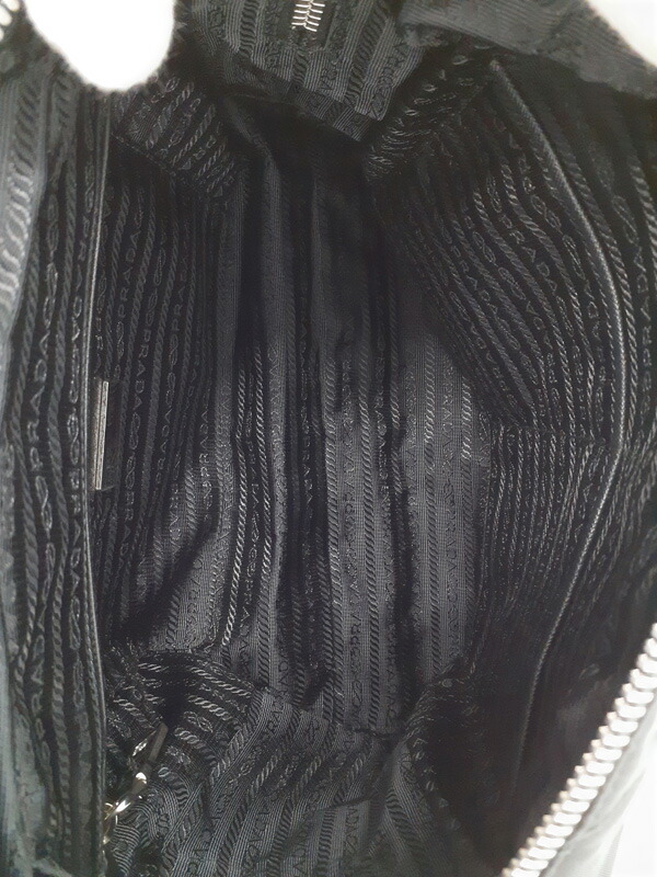 PRADA】プラダ『キルティング ナイロン チェーンショルダーバッグ