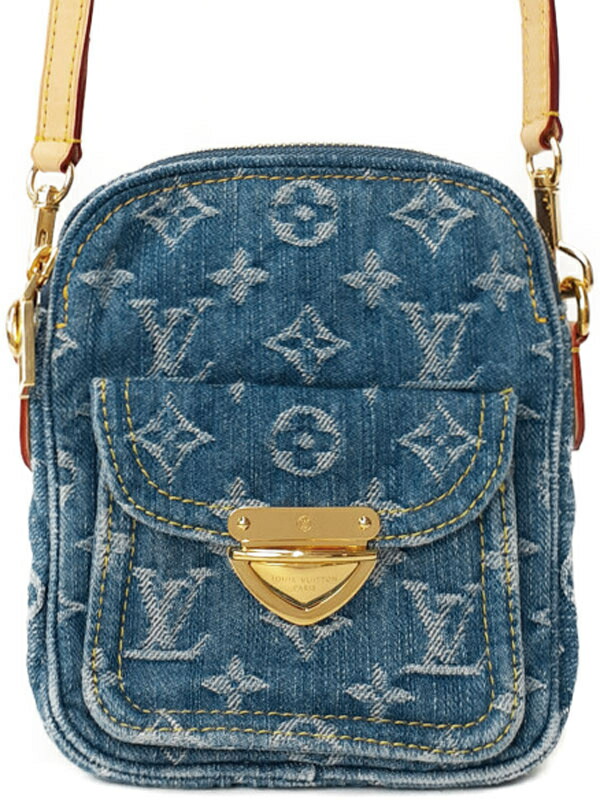 LOUIS VUITTON】ルイヴィトン『モノグラム デニム ポシェット フェア