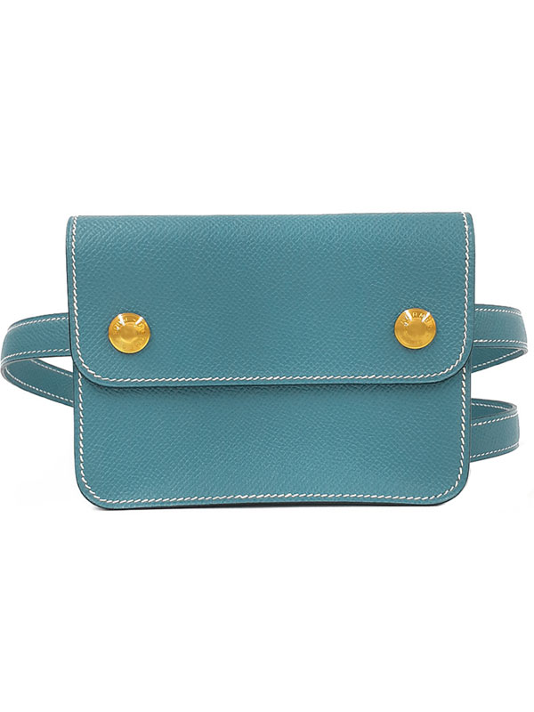 HERMES】エルメス『ポシェット グリーン』□C刻印 1999年製 レディース