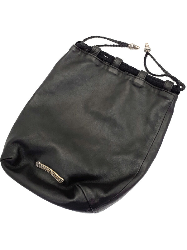 CHROME HEARTS】クロムハーツ『クロスパッチ ドローストリング サック