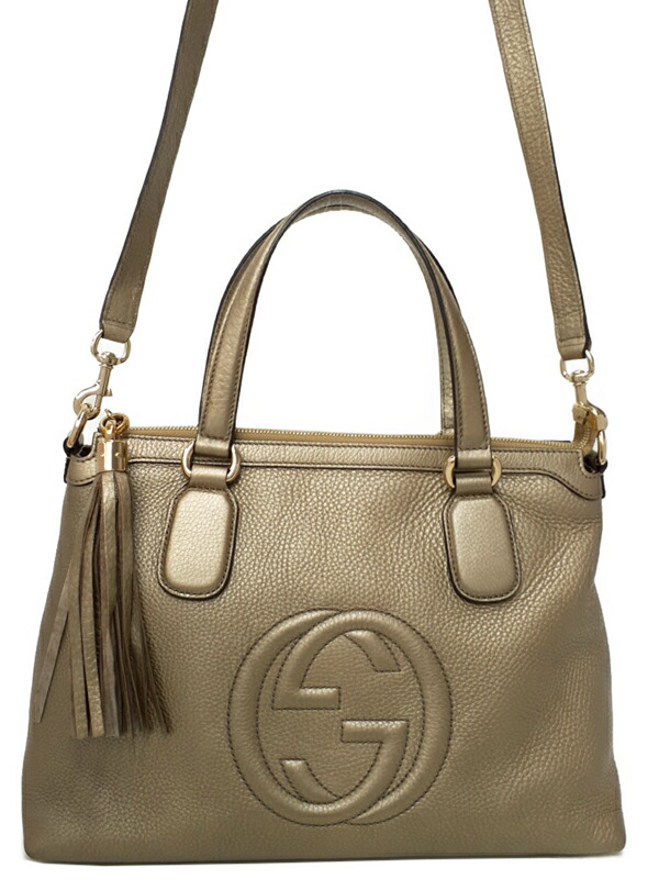 GUCCI】グッチ『ソーホー 2WAYハンドバッグ』308362 レディース 2WAY