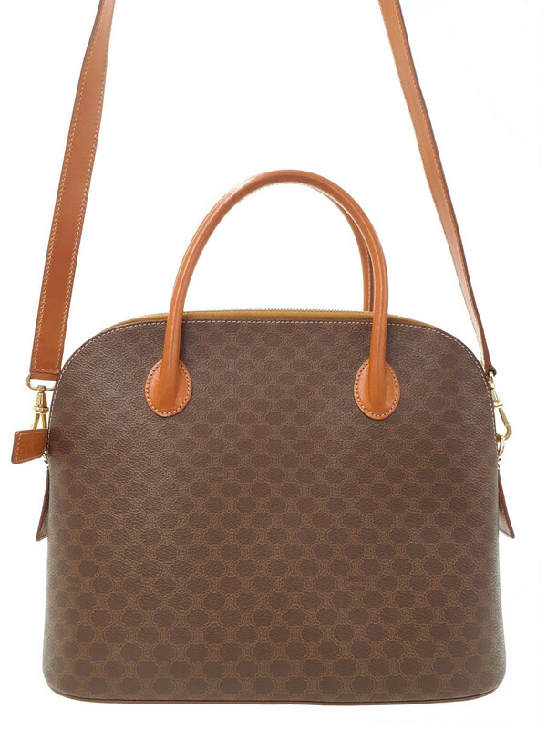 CELINE】セリーヌ『マカダム柄 2WAYハンドバッグ』レディース 2WAY