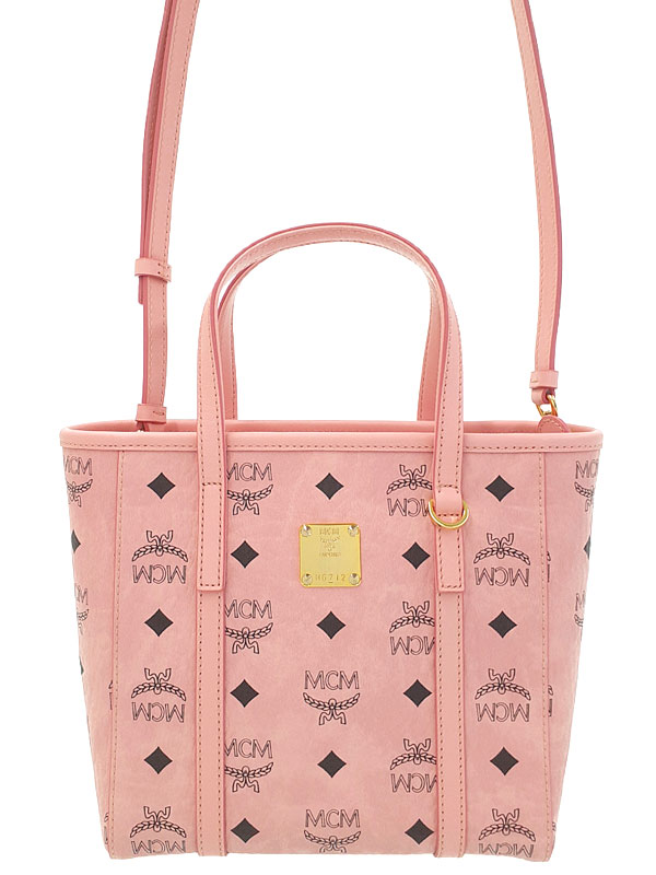 MCM】エムシーエム『ヴィセトス TONI トップジップ ショッパーバッグ