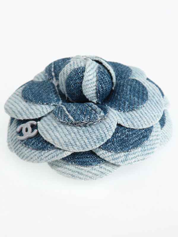 CHANEL】【2017年春夏】【ドイツ製】シャネル『デニム カメリア