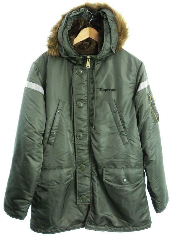 Supreme】【Reflective Cross N-3B Parka】【アウター】シュプリーム