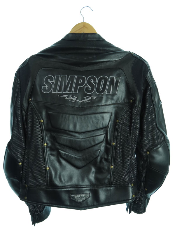 SIMPSON】【バイクウェア】シンプソン『プロテクター入り フェイク