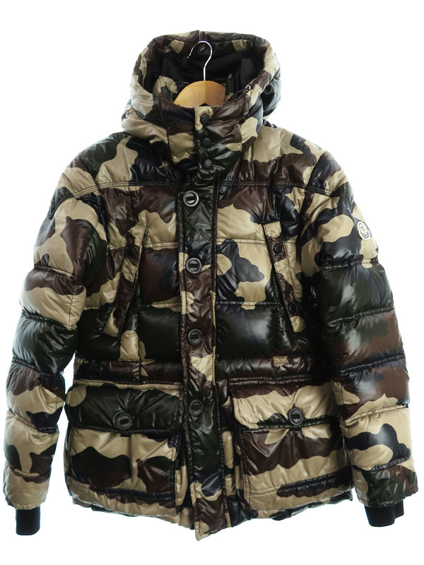 MONCLER】【LAMPOジッパー】【迷彩柄】【アウター】モンクレール