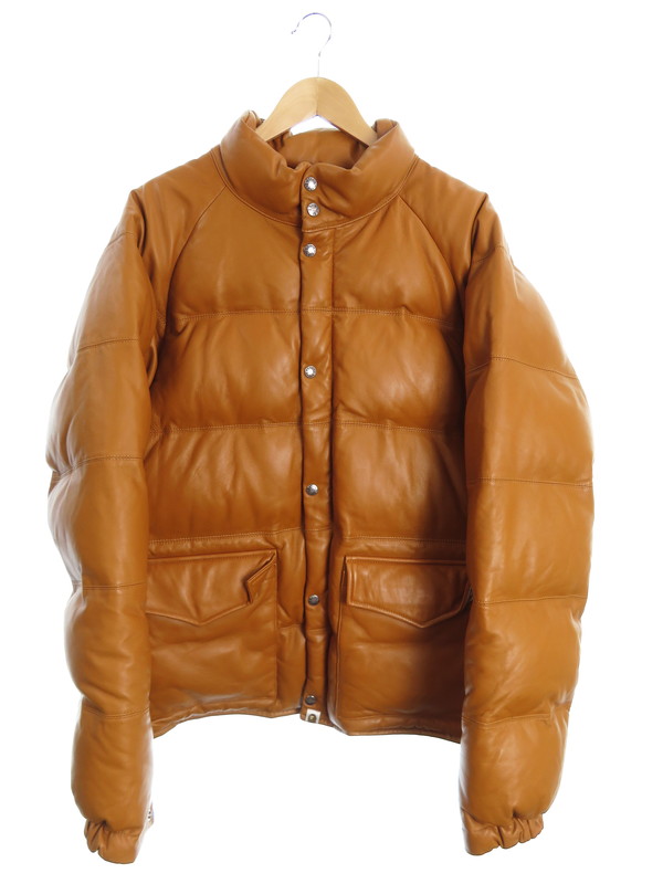 A BATHING APE】【アウター】アベイシングエイプ『レザーダウン