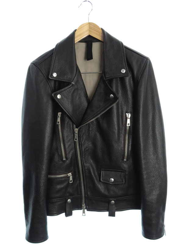 MUSHER】【イタリア製】【アウター】マーシャー『レザーライダース