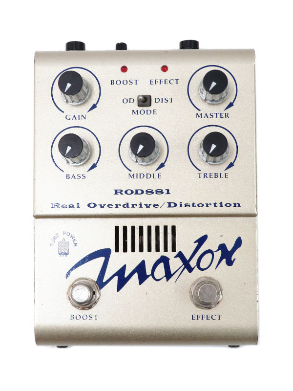 Maxon】マクソン『オーバードライブ/ディストーション』ROD-881