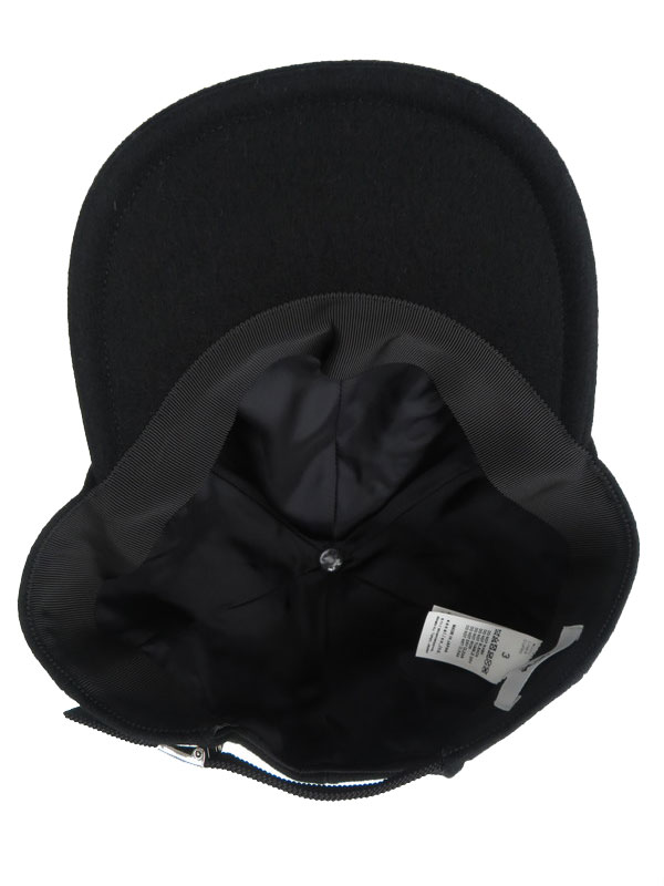 Sacai】【KAWS】【Melton Cap】【日本製】サカイ『キャップ size3』21