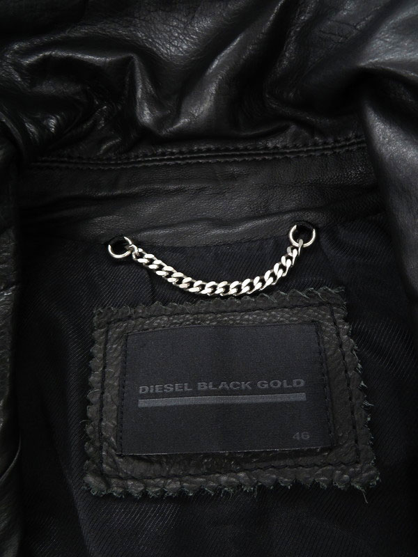 DIESEL BLACK GOLD】【アウター】ディーゼルブラックゴールド『レザー