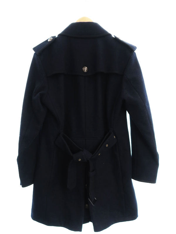 BURBERRY BLACK LABEL】バーバリーブラックレーベル『ナポレオンコート