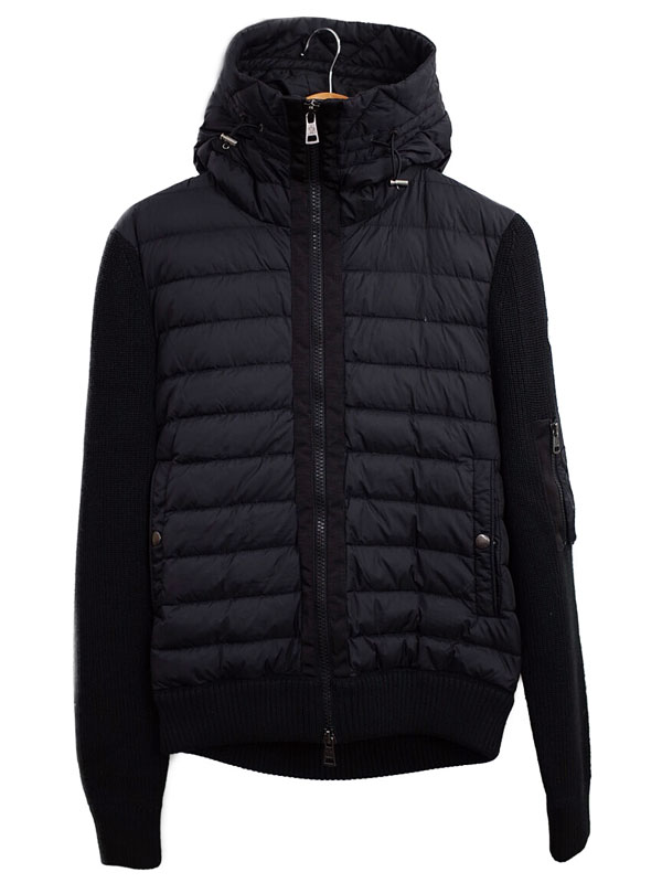 MONCLER】モンクレール『MAGLIONE TRICOT CARDIGAN ダウン切替ニット