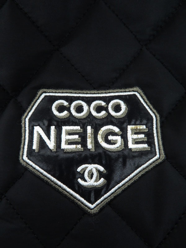 CHANEL】シャネル『ココネージュ 中綿キルティングジャケット size34