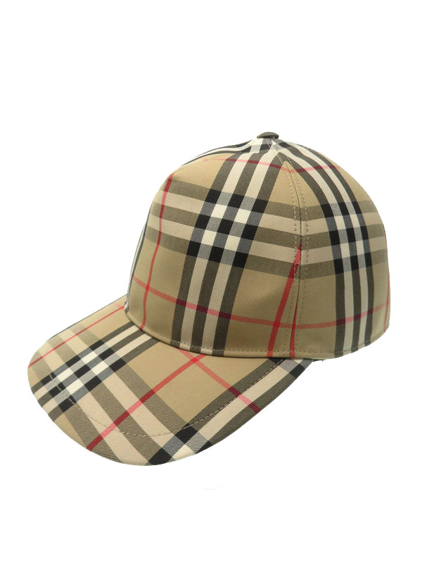BURBERRY】バーバリー『チェック柄 キャップ sizeL G』8021444