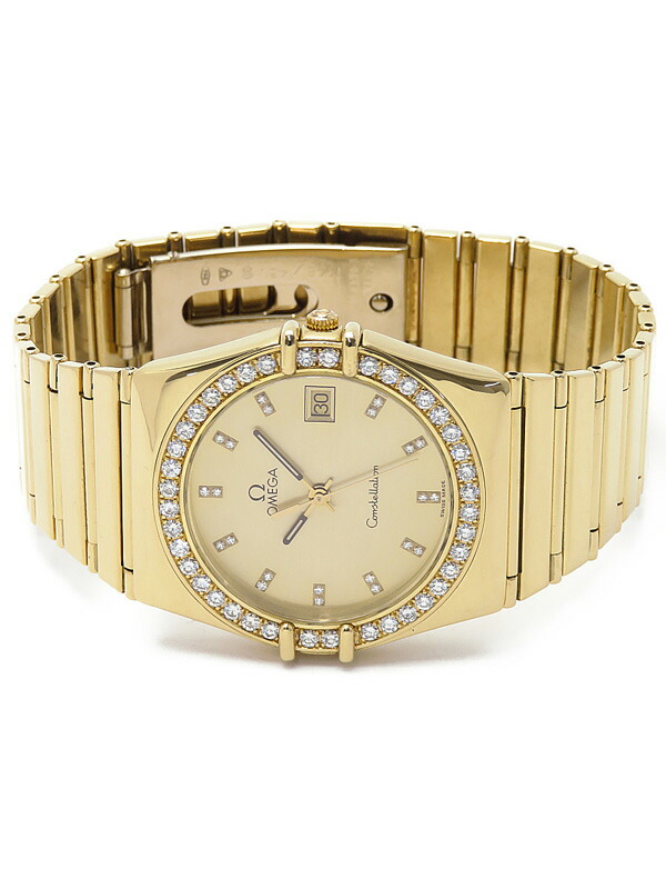 OMEGA】オメガ『コンステレーション ダイヤ』496.1080 メンズ クォーツ