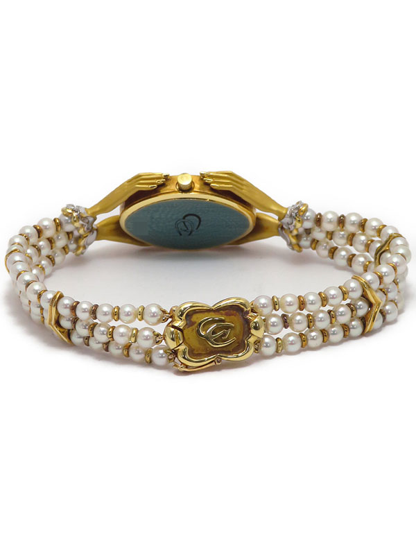 CARRERA y CARRERA】カレライカレラ『幸せの手 パールウォッチ