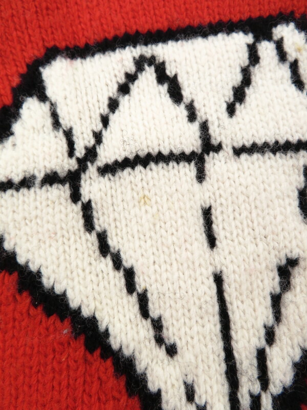 GUCCI】グッチ『ゴースト GG ダイヤモンド 長袖ニット sizeXS』448349