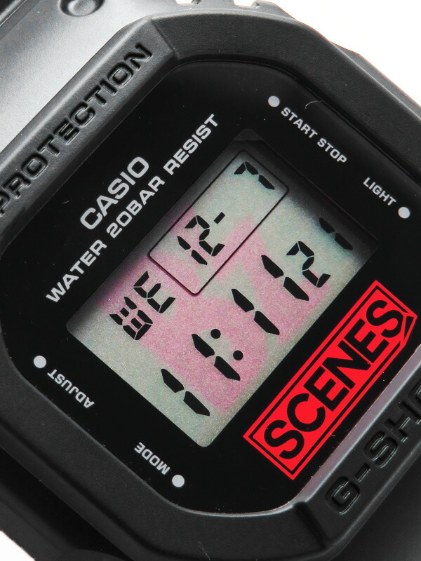 CASIO】カシオ『Gショック B'z 30周年記念 SCENES モデル』DW-5600VT