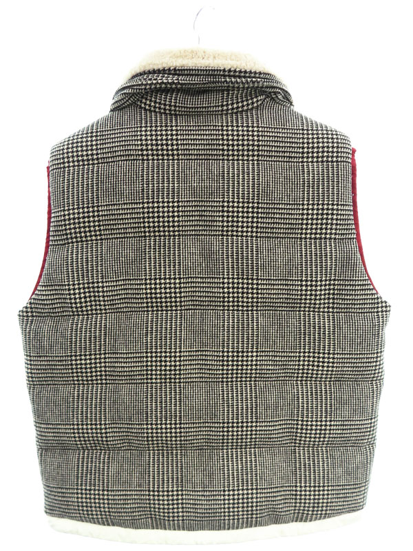 MONCLER】モンクレール『BASTIEN グレンチェック ダウンベスト size5