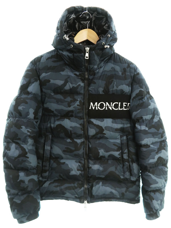 MONCLER】モンクレール『AITON カモフラ柄ダウンジャケット size1