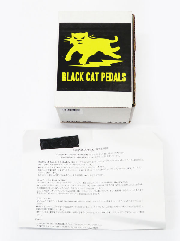 BLACK CAT】ブラックキャット『オーバードライブ』OD-FUZZ