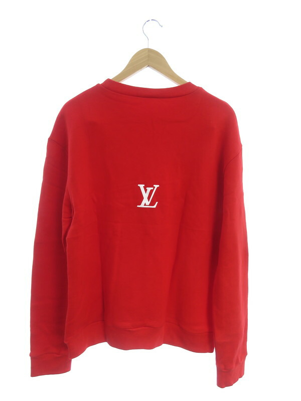 LOUIS VUITTON】ルイヴィトン『ロゴ 裏起毛 長袖スウェット sizeL