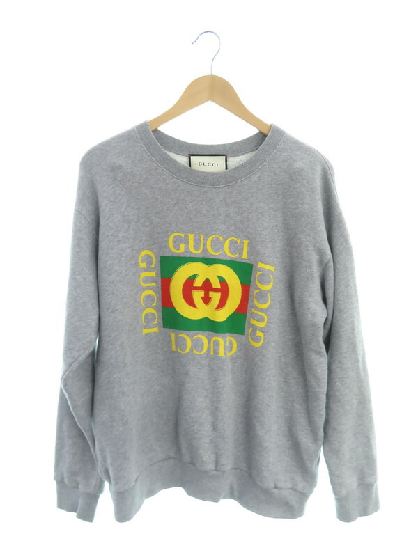 GUCCI】グッチ『ヴィンテージロゴ タイガー 長袖スウェット sizeS