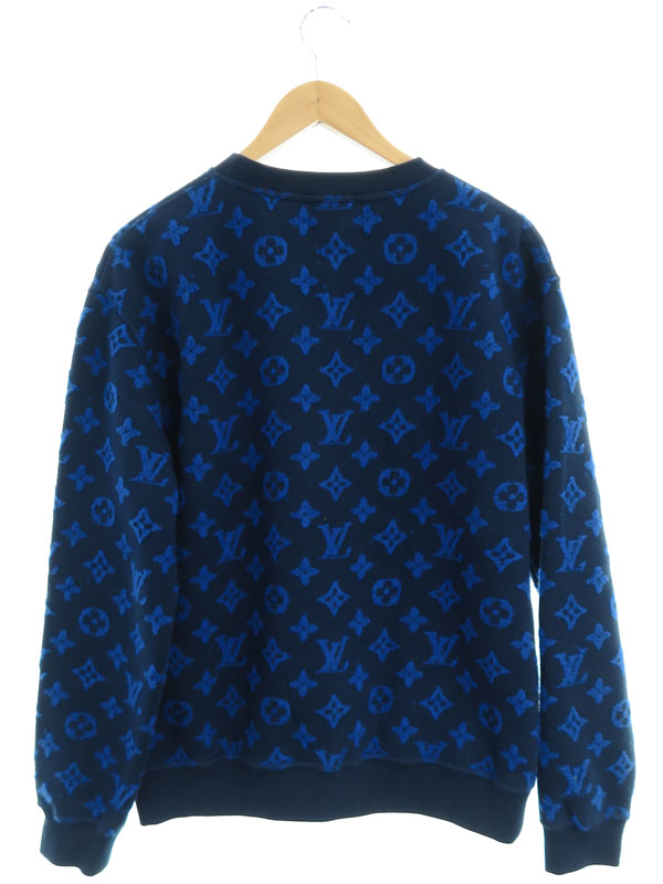LOUIS VUITTON】ルイヴィトン『モノグラム 裏起毛 長袖スウェット