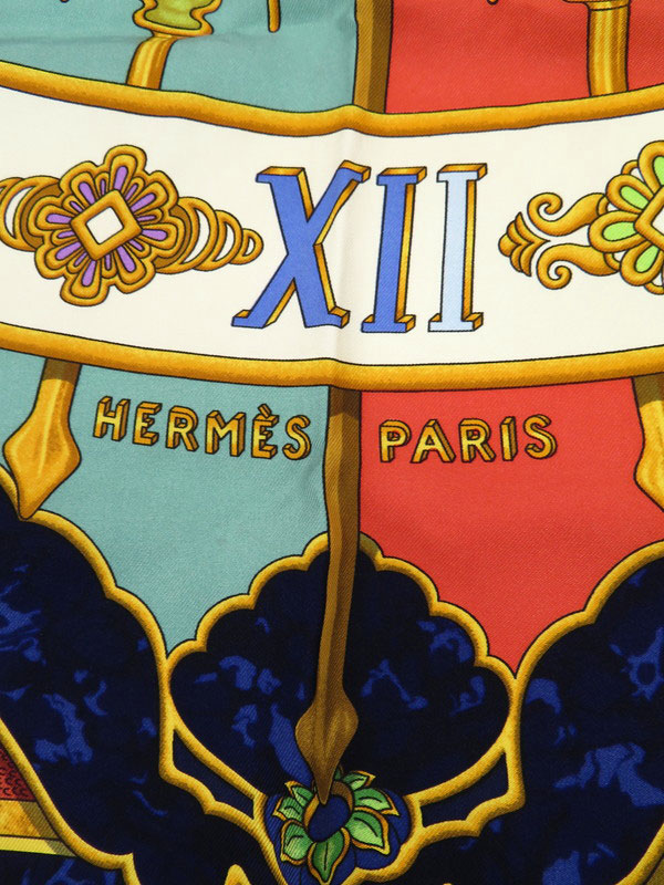 HERMES】エルメス『カレ90 今日一日を楽しむ CARPE DIEM』レディース