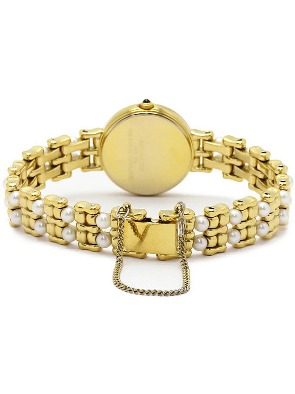 MIKIMOTO】ミキモト『パールウォッチ』レディース クォーツ 1ヶ月保証