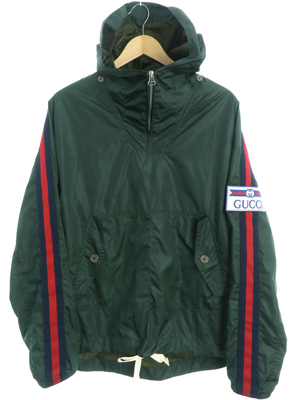 GUCCI】グッチ『シェリーラインアノラックパーカーブルゾン size46