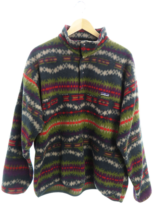 PATAGONIA】パタゴニア『オールド スナップT ネイティブ柄 フリース