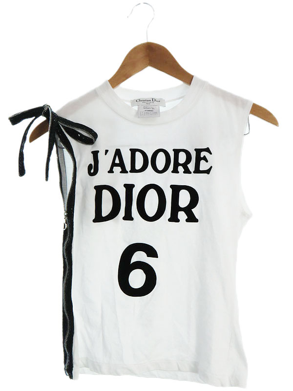 Christian Dior】クリスチャンディオール『ガリアーノ期 ロゴ ジッパー