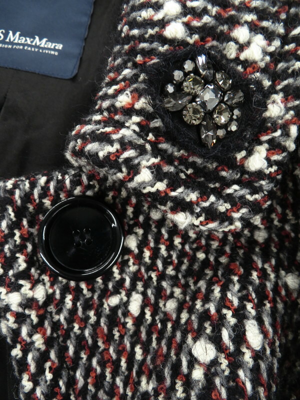 S Max Mara】エスマックスマーラ『ツイードコート size42』908603836