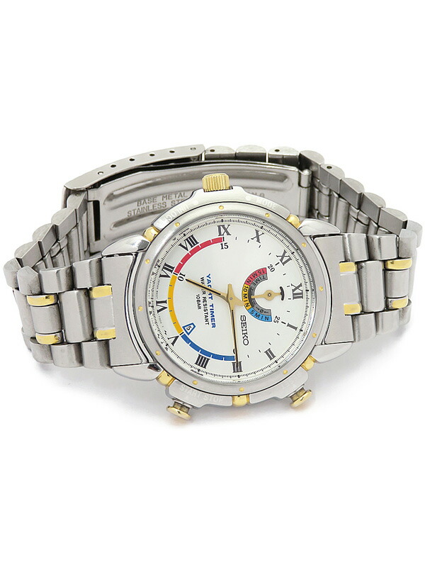 SEIKO】セイコー『ヨットタイマー』8M37-7000 99****番 メンズ