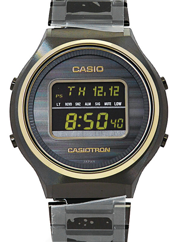 CASIO】カシオ『カシオトロン カシオウォッチ50周年記念モデル