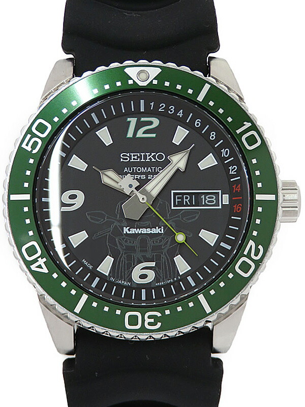 SEIKO】セイコー『カワサキコラボモデル Ninja ZX-10Rウォッチ』4R36